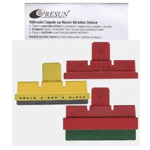 Náhradní čepele na Deluxe škrabky Resun