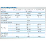 MAXIJET-A 90-45M – nerezové vícestupňové čerpadlo 5400 l/h | Domácí vodárny, zavlažování