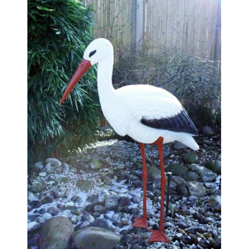 zahradní figurka Čáp