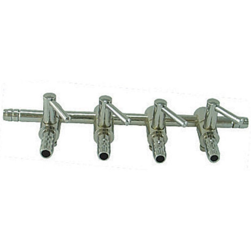 Vzduchová rozvodka 4 kohouty