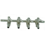 Vzduchová rozvodka 4 kohouty