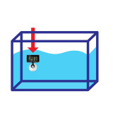 digitální teploměr do akvária Aqua Nova T-dig