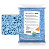 Akvarijní štěrk světle modrý 2 kg DECO