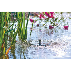 Plovoucí ostrůvek do jezírka PondoSolar LED Island