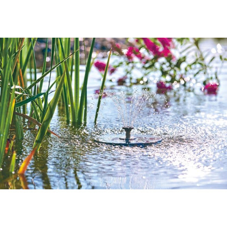 Plovoucí ostrůvek do jezírka PondoSolar LED Island