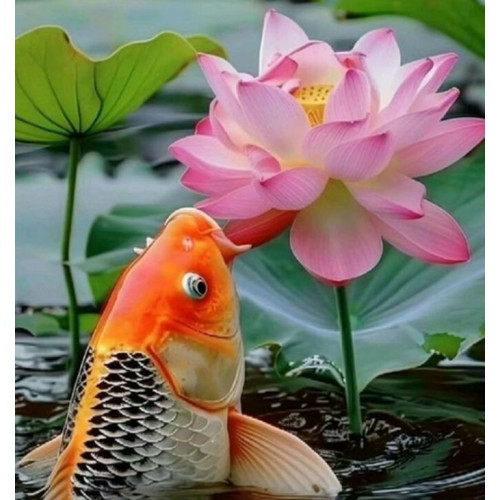 Dekorace Leknín bílý