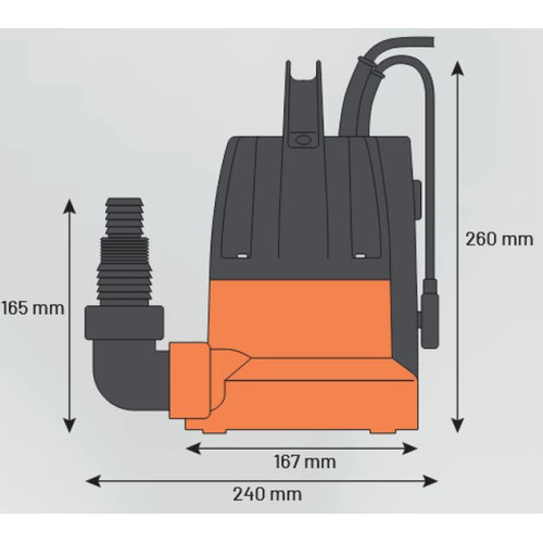 drenážní čerpadlo Mop 400