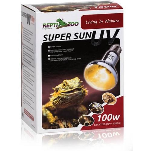 ReptiZoo Super Sun žárovka UVA/UVB 100W