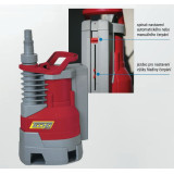 Tecno DRAFT 900 – kalové čerpadlo 15 500 l/h s plovákem