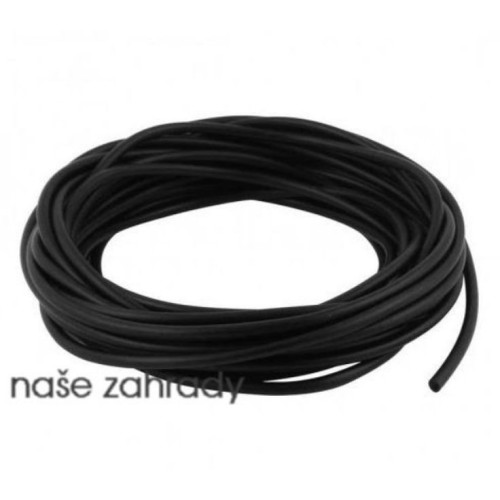 Vzduchovací hadička 4/6mm černá 10m