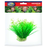 Aqua Nova NP-15 0571-R – umělá rostlina 15 cm se stvoly a poupaty