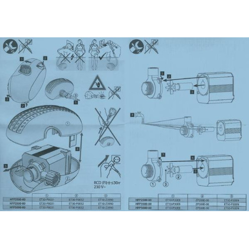 návod na čerpadlo HFP3500