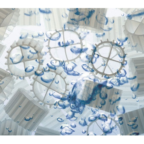 Kaldnes K1 filtrační náplň pro jezírové filtrace