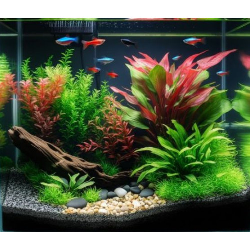 biOrb Aquatic mořská lilie tmavě červená