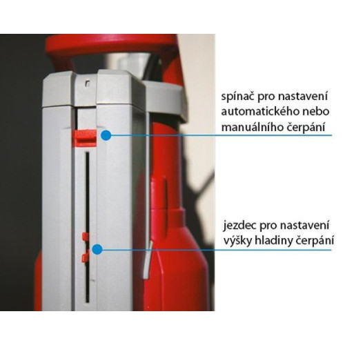 čerpadlo s integrovaným plovákem Moby