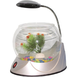 Akvarijní set Magická koule Hailea stříbrná