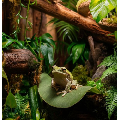 Daylight Frosted 50W žárovka pro gekona