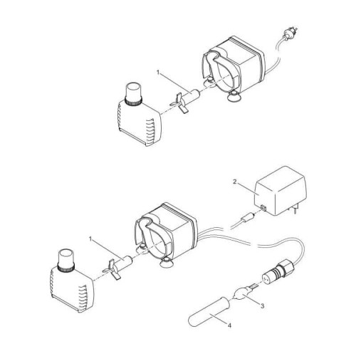 čerpadlo 12V s osvětlením PondoCompact 300iL