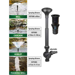 Jezírkové čerpadlo Heissner HSP 5000