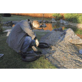 zakopání tlakové filtrace Pondopress 10000 do země