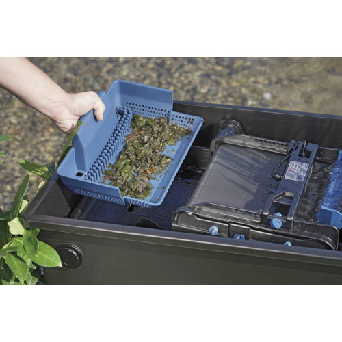 sběrný koš ve filtru Biotec Screenmatic