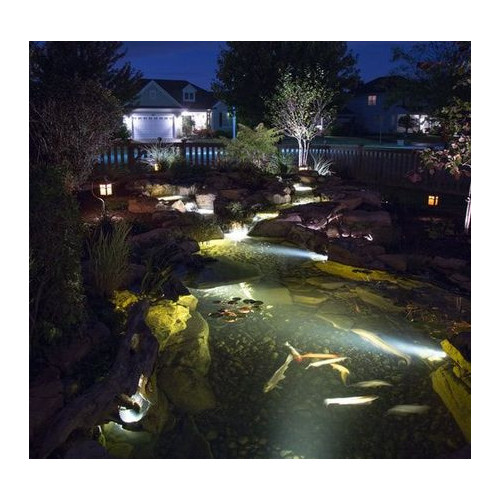 podvodní světla do jezírka