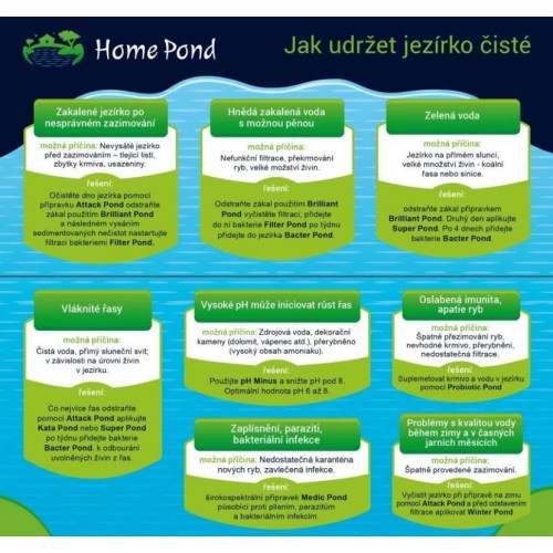 Kata Pond na dlouhé řasy v jezírku