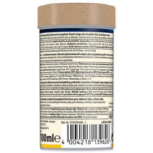 Krmivo TetraMin Crisps 100ml