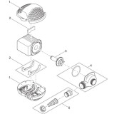 čerpadlo PondoMax Eco 3500 nákres dílů