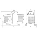 nákres čerpadla Boss 10000