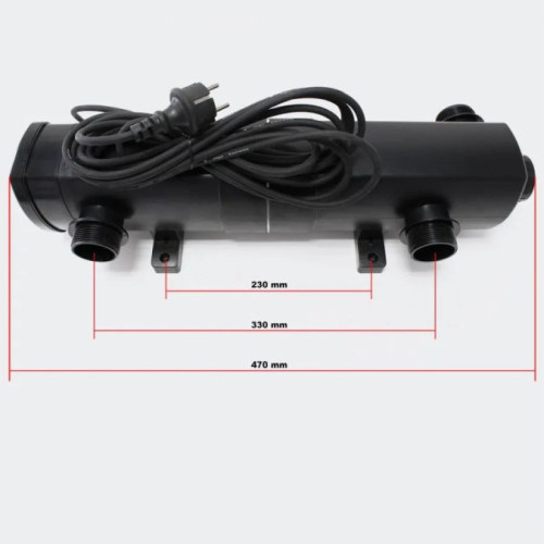 rozměry UV lampa UV-218