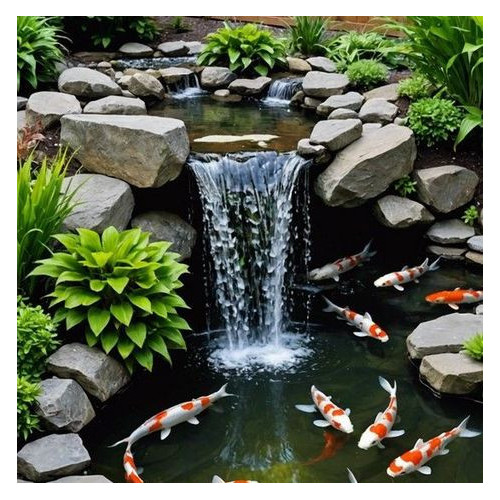 Krmivo pro Koi kapry Pond Pellets 10l