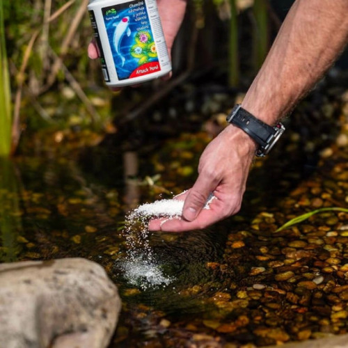 čištění dna jezírka Attack Pond 3 kg