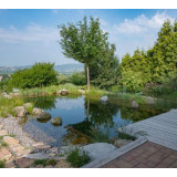 přípravky pro koupací jezírku