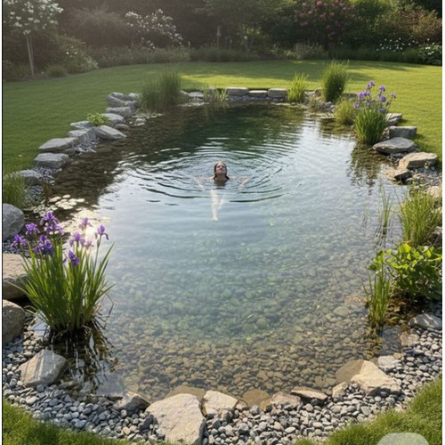 Plavecké jezírko - údržba