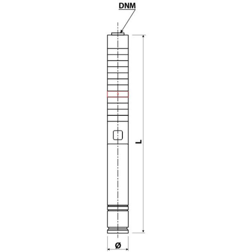 AquaCup 4" ELECTRA INOX 70/62 M