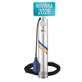 AquaCup 4" A-TEC 75/63 M - ponorné čerpadlo s plovákem a 20m kabelem