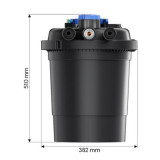Tlakový filtr Aquacup AVA CPF 250 s 11W UV lampou