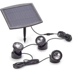 světla do jezírka PondoSolar LED Set 3