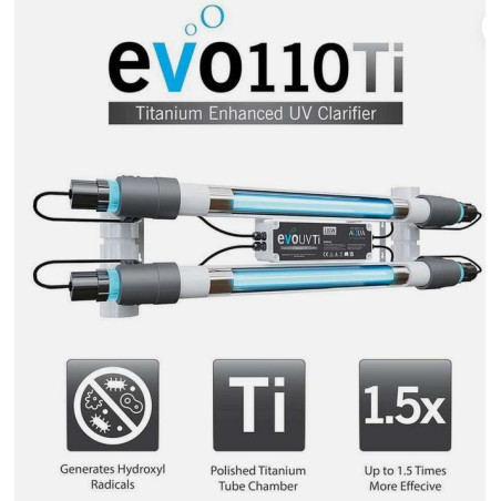 Evolution aqua UV-C lampa Titanium 110 W