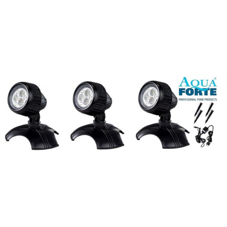 LED osvětlení AQUA FORTE 3x6W