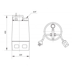 Čerpadlo BEST INOX 1100 V