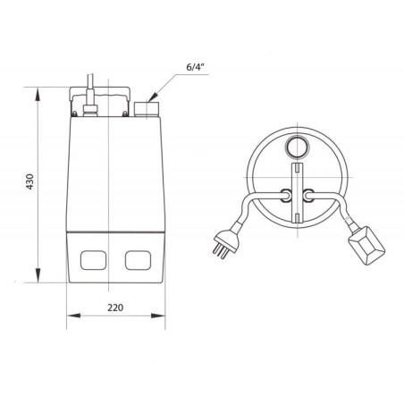 Čerpadlo BEST INOX 1100 V