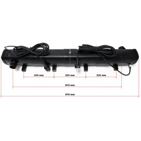 lampa proti řasám jezírko UV POND CUV 272 rozměry