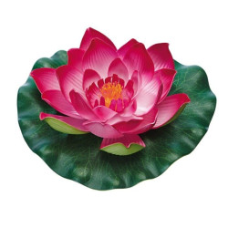 Dekorace Leknín červený