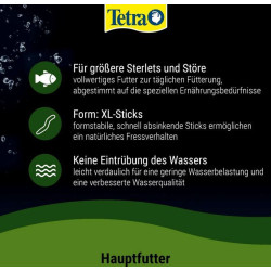 krmení pro jesetery Tetra Pond Sterlet Sticks 1l
