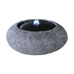 Oválná fontána s LED světlem