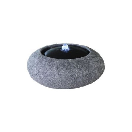 Oválná fontána s LED světlem