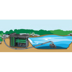 Hailea G12000 pond filtr s UV