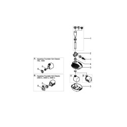 schéma Aquarius Fountain Set Classic 3000 E